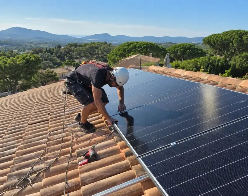 Installateur panneaux solaires Sainte-Pexine — pose photovoltaïque sur toiture
