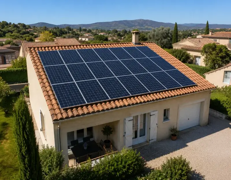 Prime à l'autoconsommation panneaux solaires Sainte-Pexine — aide financière de l'État